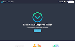 React Native Dropdown Picker